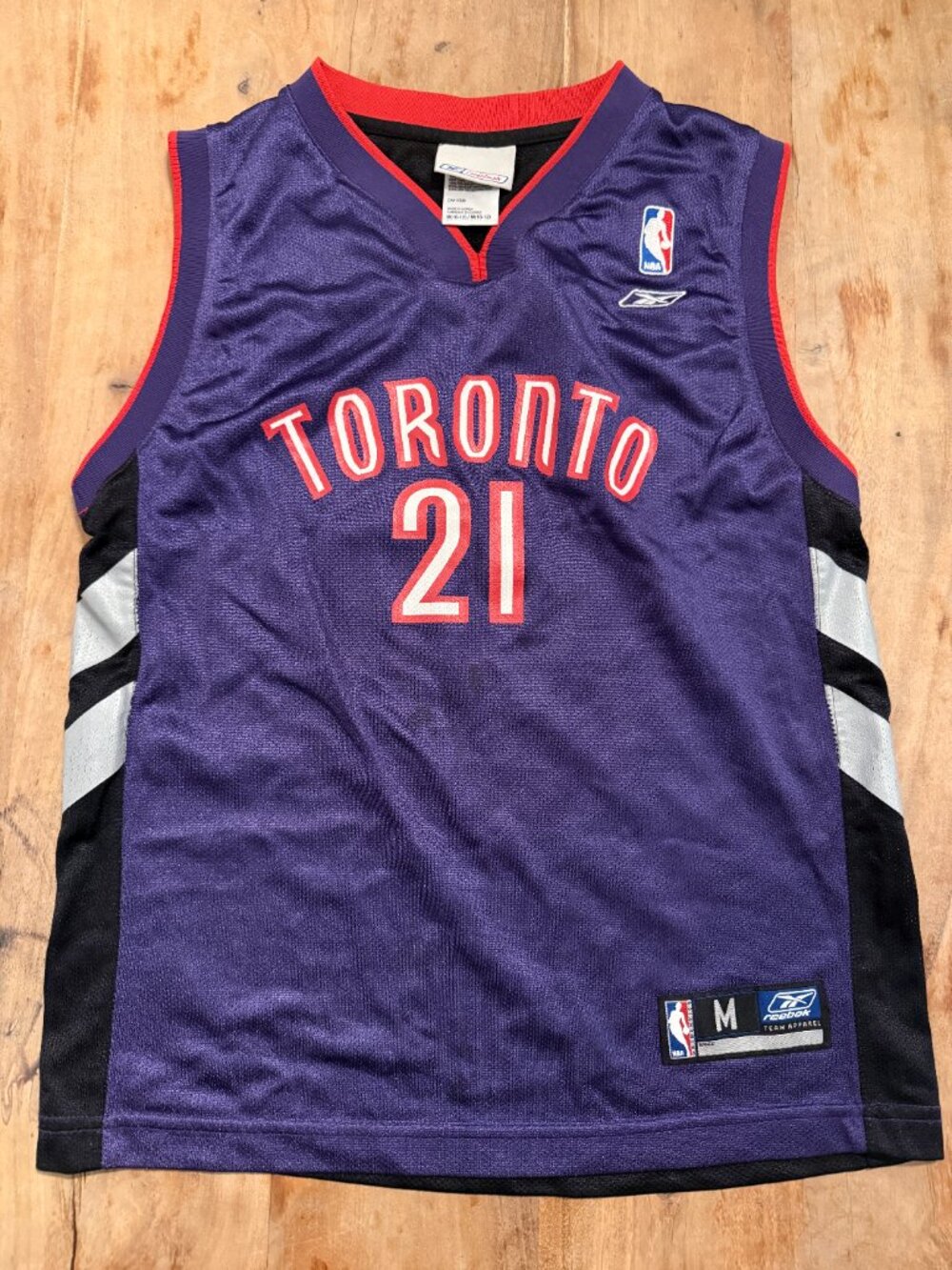 Toronto Raptors Reebok Lamond Murray Basketball Jersey - Medium Youth (10-12)